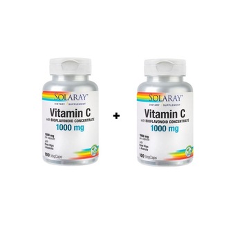 Pachet Vitamina C 1000 mg ,100 capsule + 100 capsule Pachet Vitamina C 1000 mg ,100 capsule + 100 capsule