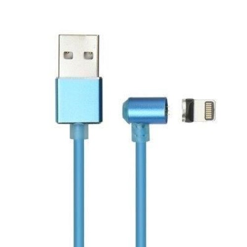 Cablu Magnetic IPhone Lightning Incarcare si Sincronizare - ApcGsm Albastru