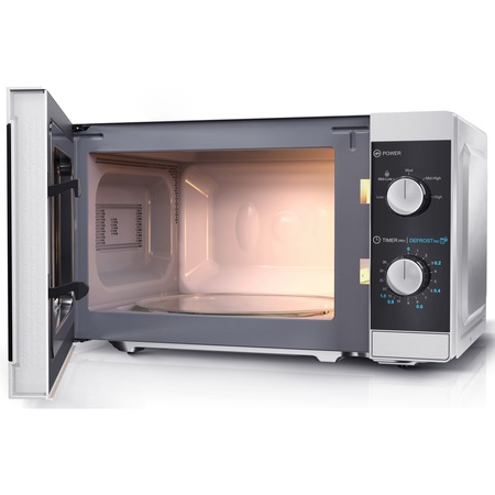 Cuptor cu microunde Sharp YCMS01ES, 20L, 800W, Argintiu