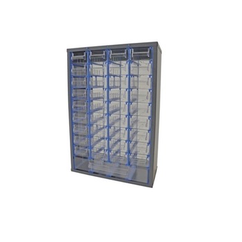 Cutie metalica depozitare si organizare 320x140x470 mm, 37 casete Cutie metalica depozitare si organizare 320x140x470 mm, 37 casete