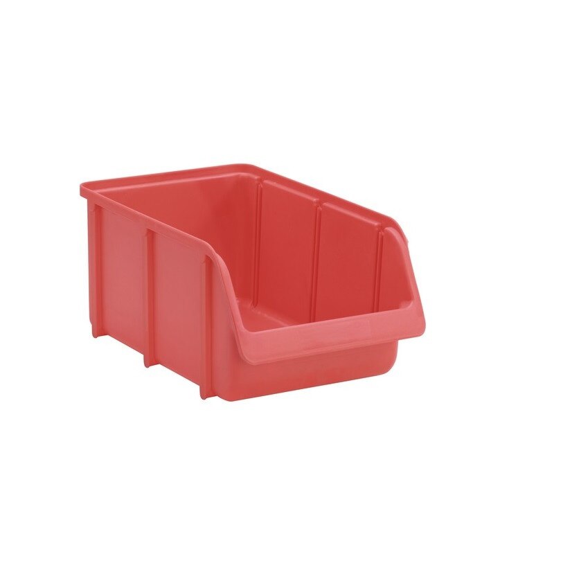 Cutie organizare/depozitare rosie 205x155x335 mm