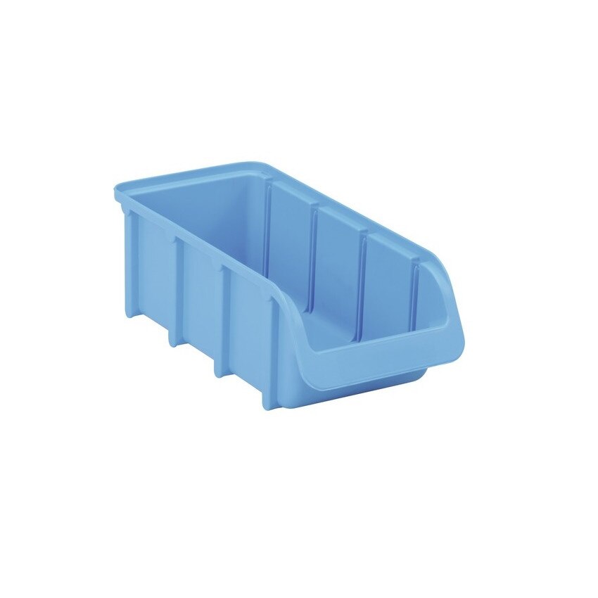 Cutie organizare/depozitare 100 mm x 75 mm x 215 mm, albastru