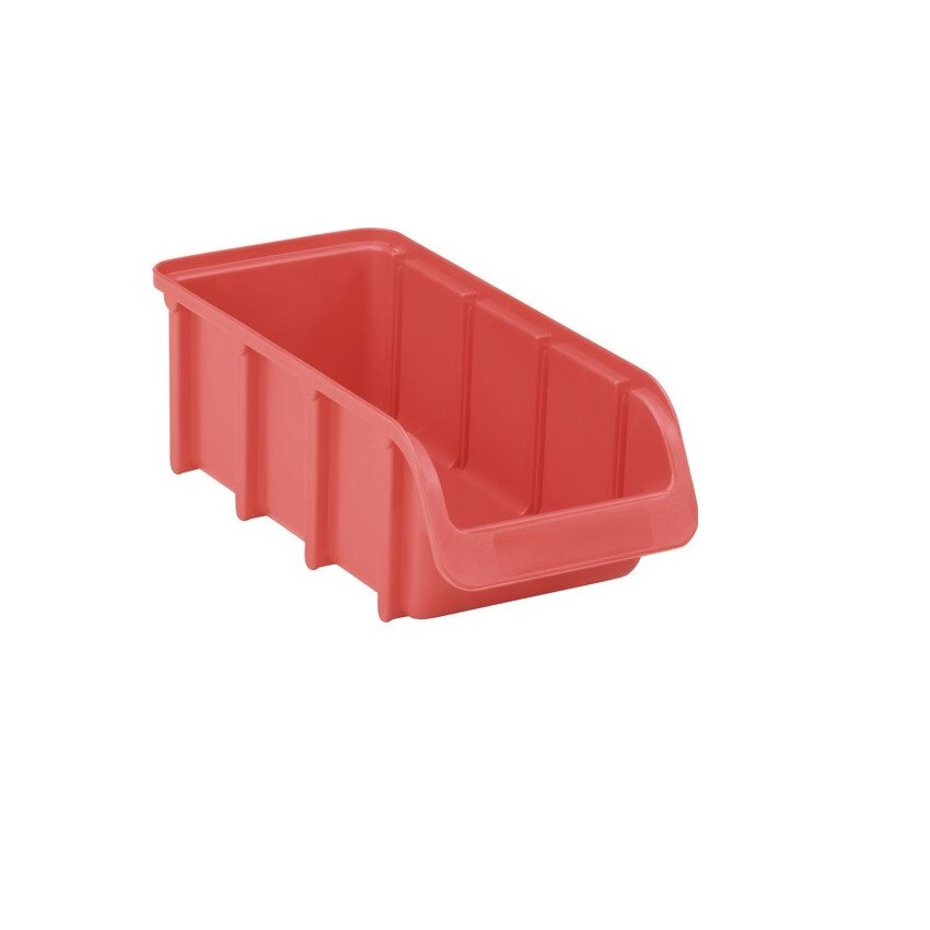 Cutie organizare/depozitare rosie 100 mm x 75 mm x 215 mm