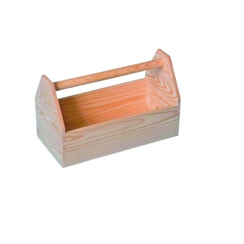 Cutie lemn pentru scule 420x210x260 mm Cutie lemn pentru scule 420x210x260 mm