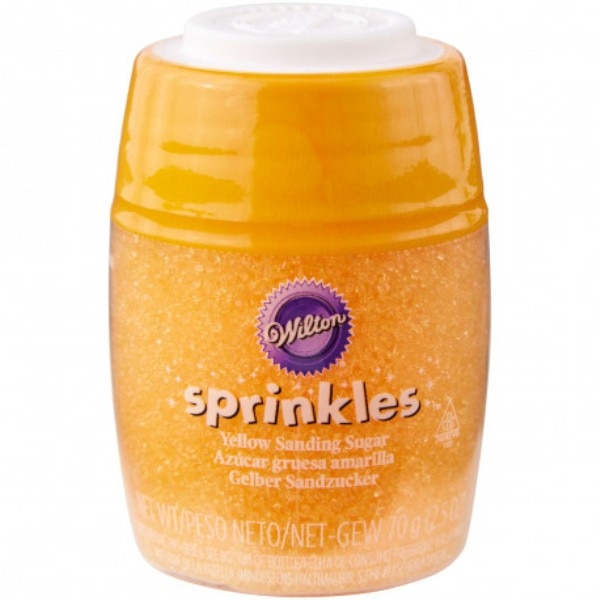 Decor Tort Comestibil Wilton, 70 g - galben