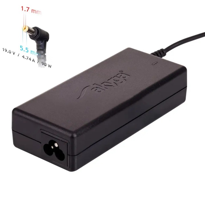 Incarcator notebook compatibil Acer AK-ND-12, 19V/4.74A. 90W. 5.5x1.7mm