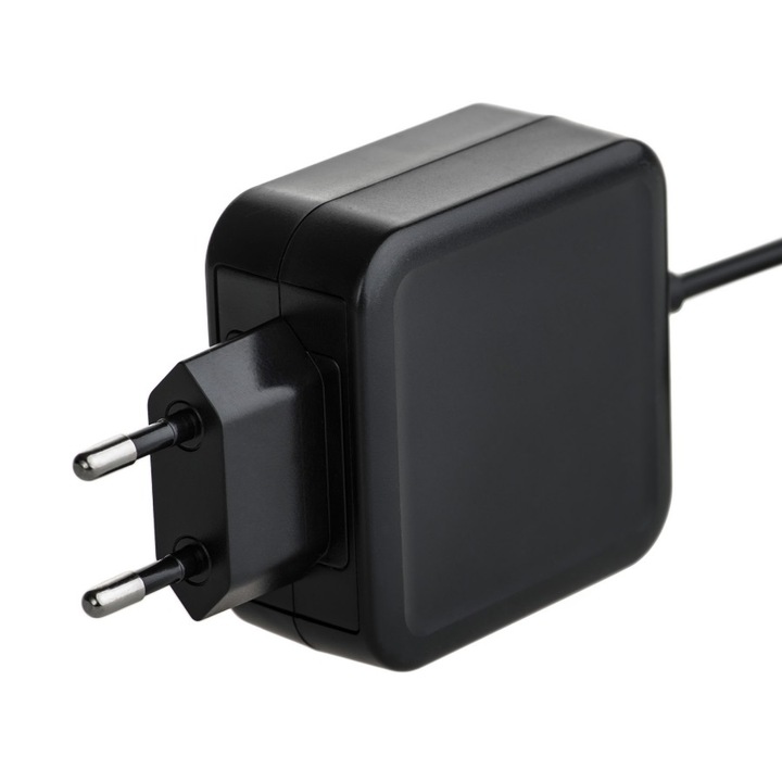 Incarcator laptop AKYGA AK-ND-59 pentru Lenovo si IBM, 20V, 2.0A, 40W, mufa USB Power Lenovo, Negru