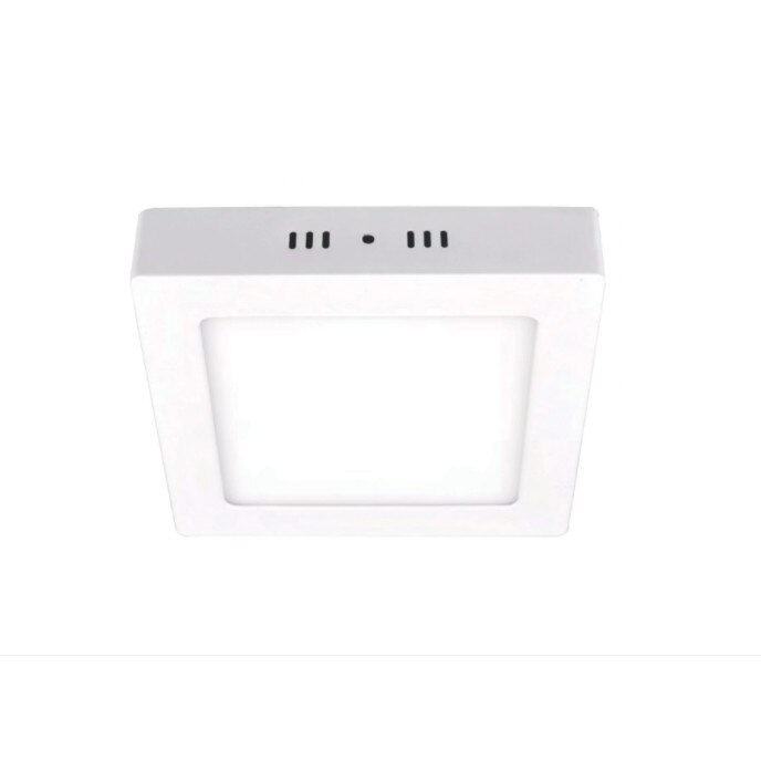 Spot Led Patrat 300X300X37mm, aplicat, 24W=200W, 6400K, lumina rece