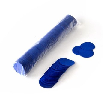 Punga 1 kg confetti pentru balaone, Rotunde, Albastru Punga 1 kg confetti pentru balaone, Rotunde, Albastru