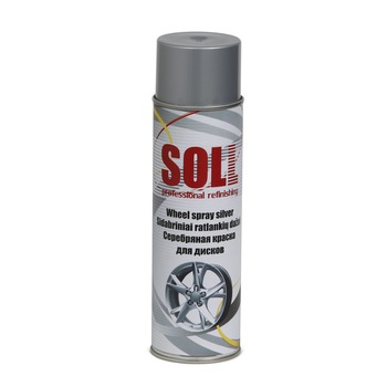 Spray Silver, Jante, Soll, 500ml Spray Silver, Jante, Soll, 500ml