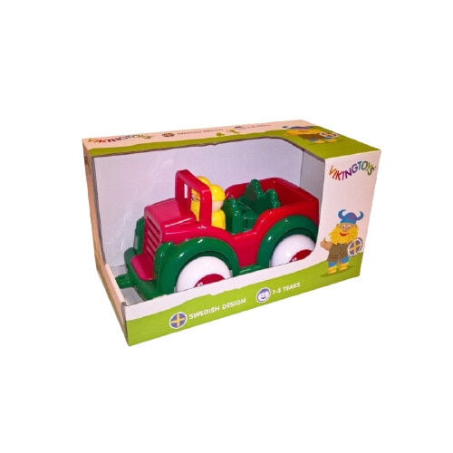 Masina VikingToys Jeep 81262-green, Multicolor, 25cm