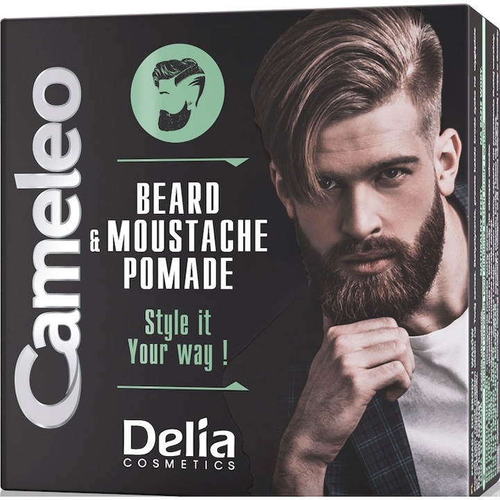 Помада за брада и мустаци Delia Cosmetics Cameleo Men, 50 гр