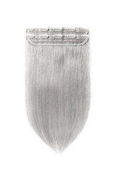 Extensii Par Natural TRESA PLATINUM Silver Gray 50 cm Extensii Par Natural TRESA PLATINUM Silver Gray 50 cm