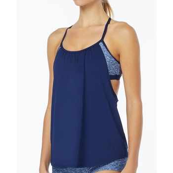 Maieu cu Bustiera Shea 2in1 Tank TYR, Albastru marin Maieu cu Bustiera Shea 2in1 Tank TYR, Albastru marin