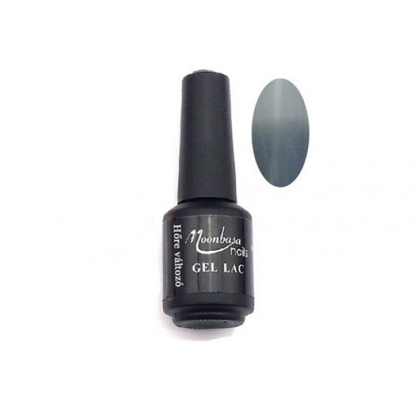 Gel Lac Oja Semipermanenta Thermo,Moonbasa#403,Gri Inchis/Gri Deschis