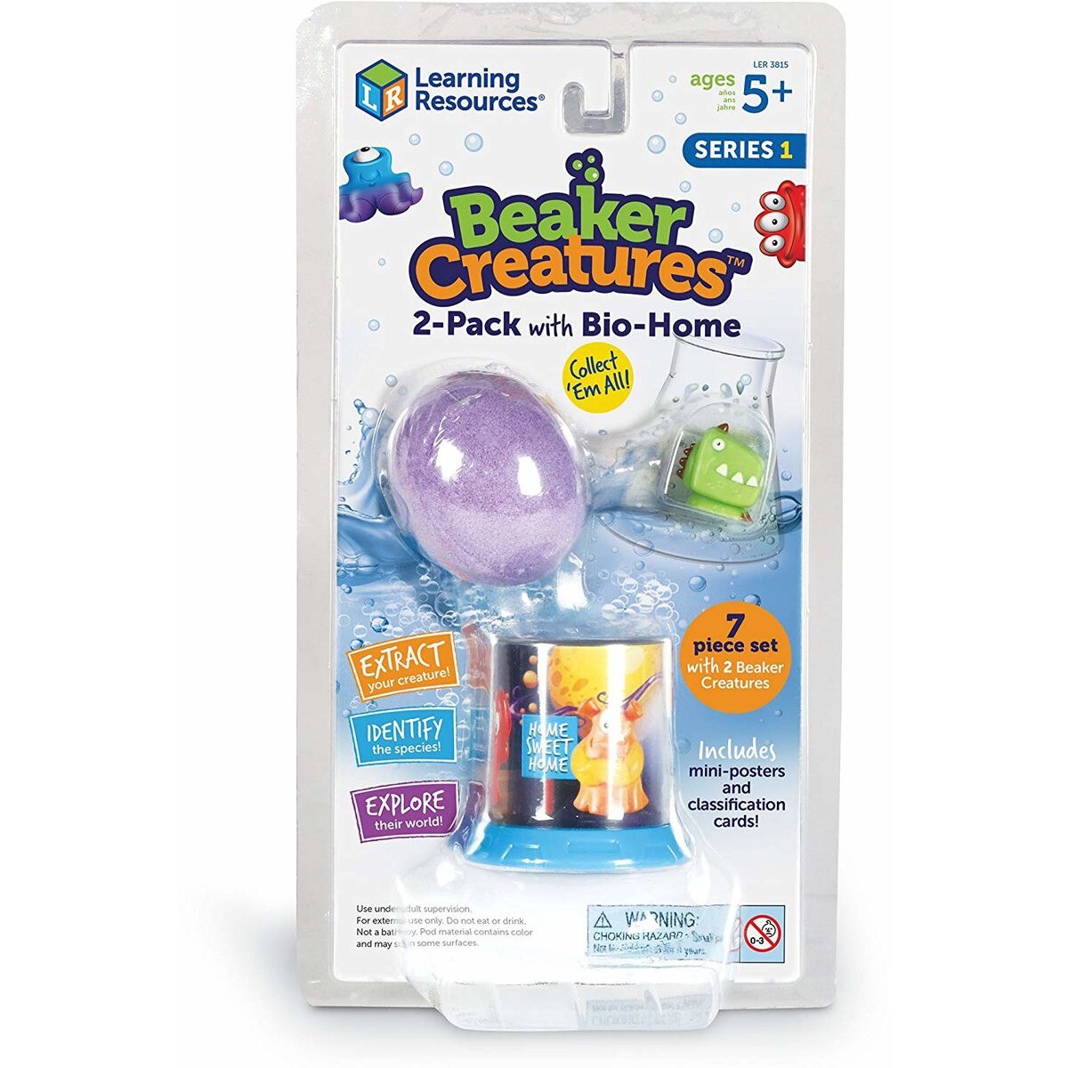 Monstruletii din laborator – Set capsula cu surpriza