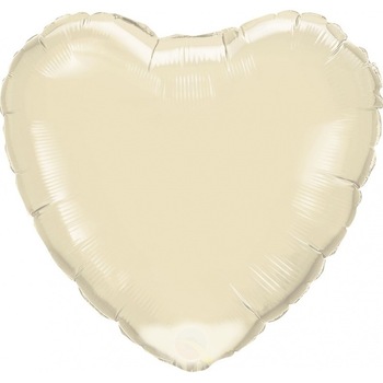 Balon mini folie ivory in forma de inima - 10 cm, umflat + bat si rozeta, Qualatex 27165, 1 buc Balon mini folie ivory in forma de inima - 10 cm, umflat + bat si rozeta, Qualatex 27165, 1 buc