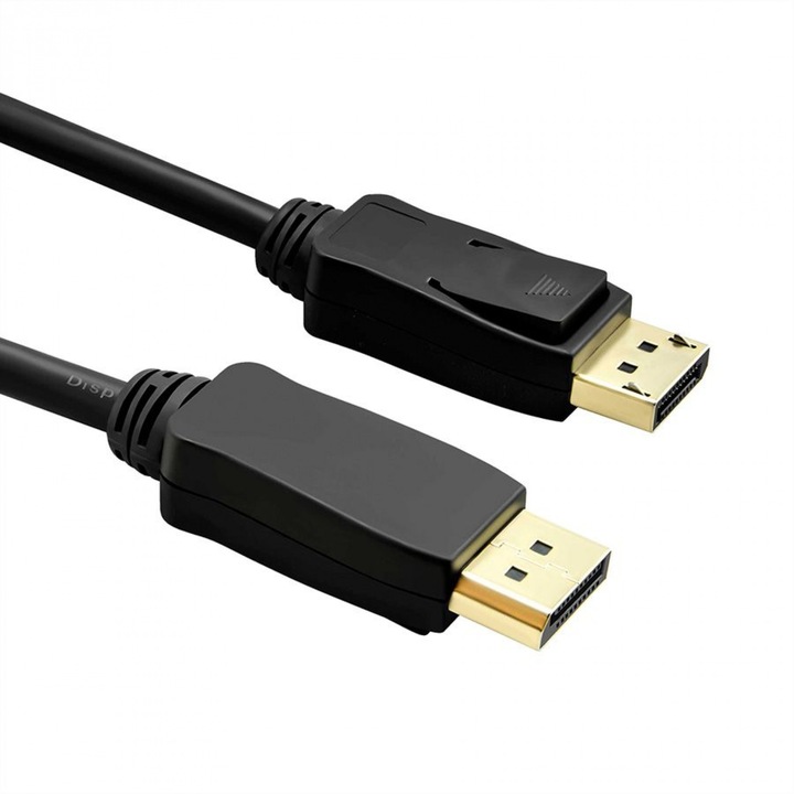 Kábel Displayport v1.3/v1.4 TT fekete 2m, érték 11.99.5811