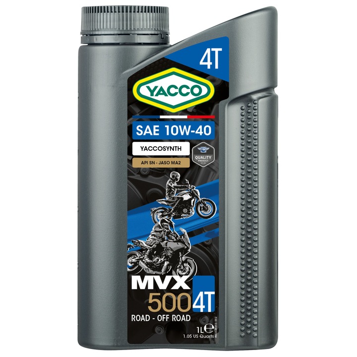 Ulei YACCO MVX 500 4T 10W40 -1L
