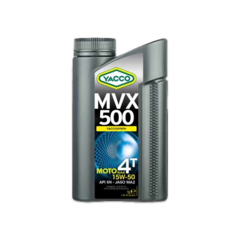 Ulei de motor YACCO MVX 500 4T 15W-50 - 1L