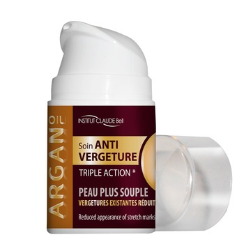 Crema antivergeturi, Anti vergetures Argan Oil, Institut Claude Bell 50ml Crema antivergeturi, Anti vergetures Argan Oil, Institut Claude Bell 50ml