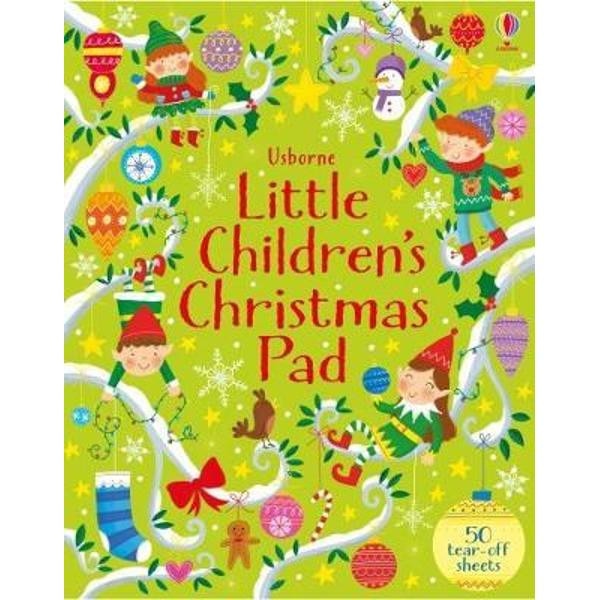 Little Children's Christmas Activity Pad