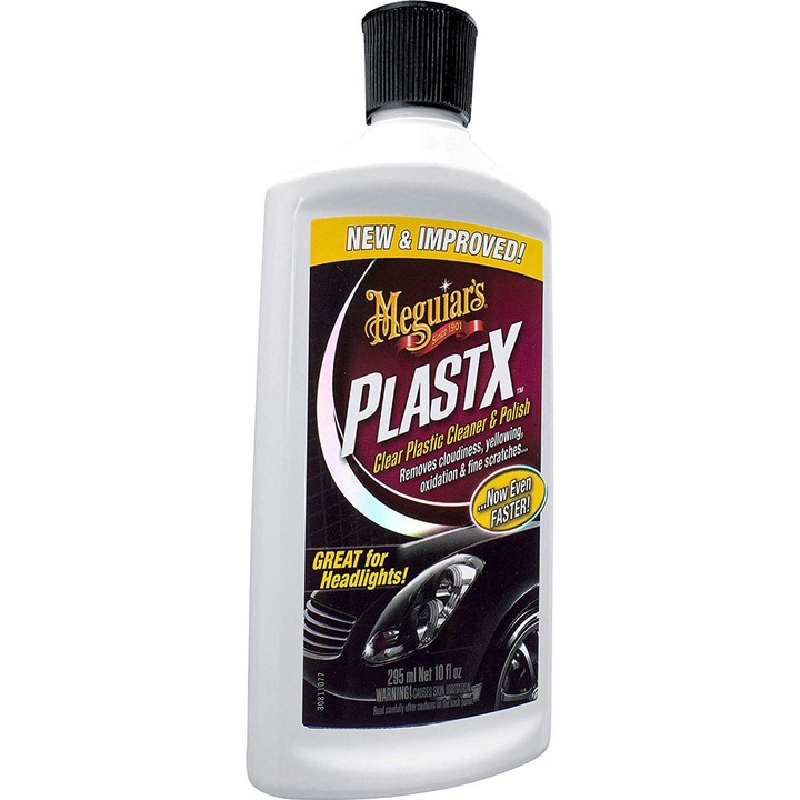 Solutie auto pentru curatare plastic Meguiar's, 296ml, PlastX