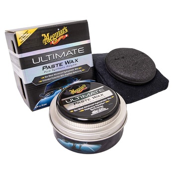 Kit ceara auto pasta pentru lustruirea caroseriei, laveta si pad aplicare MEGUIARS Ultimate 325 ml Kit ceara auto pasta pentru lustruirea caroseriei, laveta si pad aplicare MEGUIARS Ultimate 325 ml