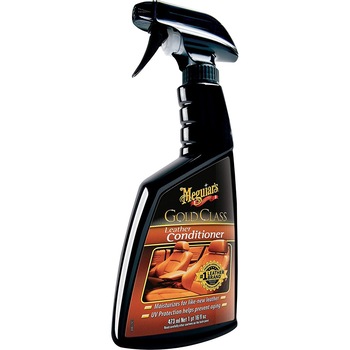 Solutie spray pentru intretinere piele si vinilin Meguiar's, 473ml, Gold Class Leather Conditioner