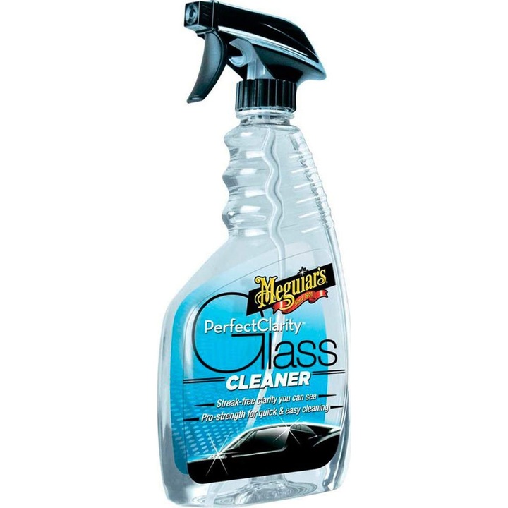 Solutie auto spray pentru curatare geamuri Meguiar's, 473ml, Perfect Clarity Glass Cleaner EU