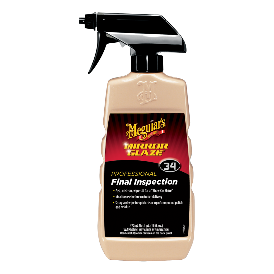 Solutie auto pentru finalizarea ciclului de spalare auto Meguiars, 473ml, Final Inspection