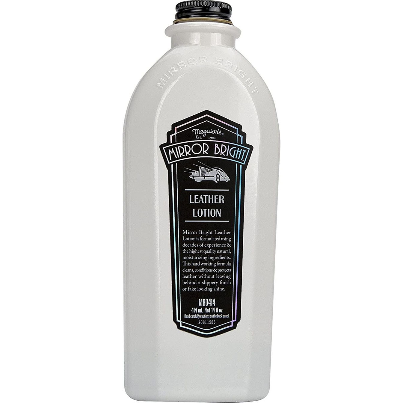 Solutie auto lotiune protectie piele Meguiar's, 414ml, Mirror Bright Leather