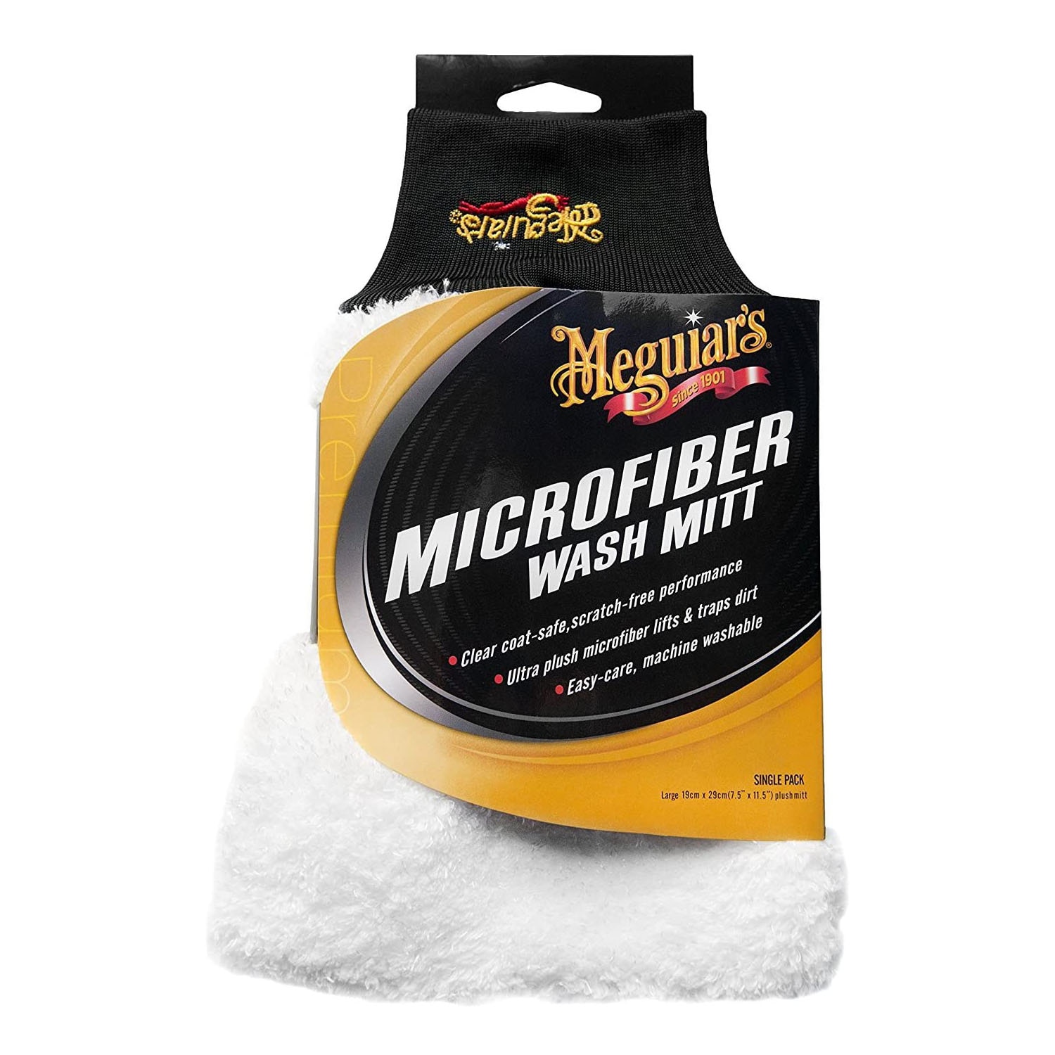 Laveta absorbanta Meguiar's, 20 x 25 cm, Microfiber Wash Mitt