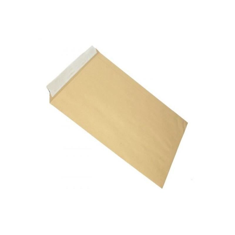 Plic C4 (229 x 324 mm), kraft, siliconic, 10/set