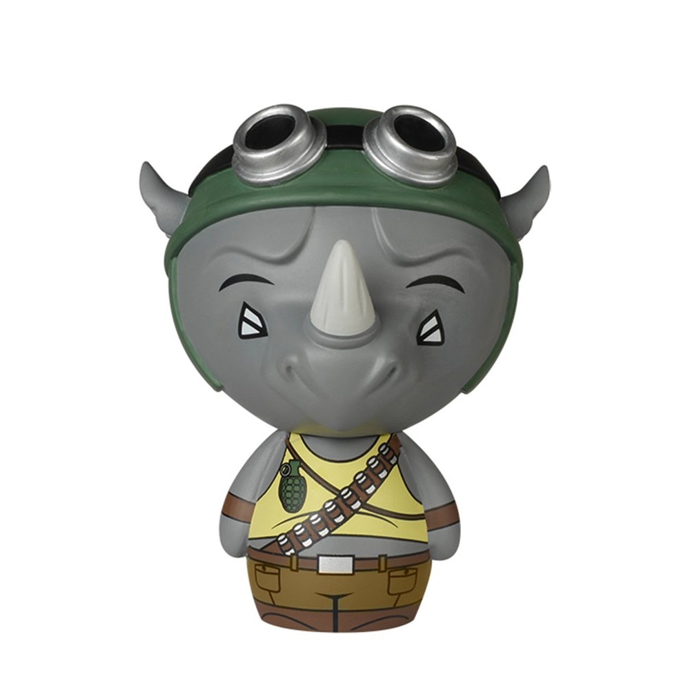 Figurina Testoasele Ninja TMNT - Rocksteady , DORBZ 13 cm