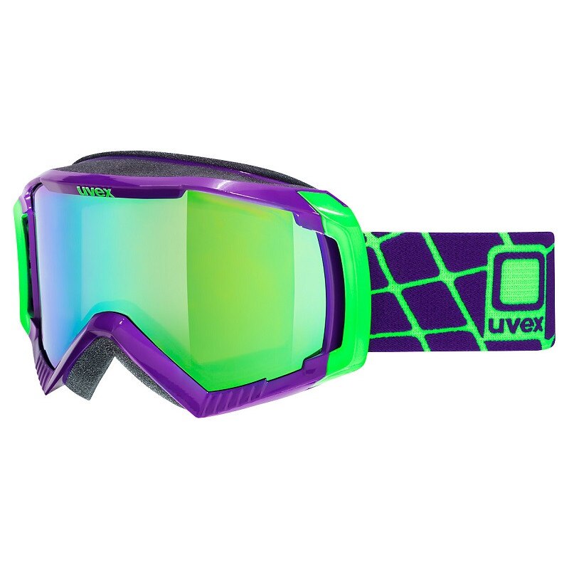 Ochelari pentru ski si snowboard Uvex G.GL 100 Darkviolet/ltm Green