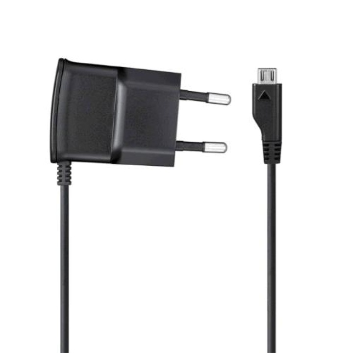 Incarcator Retea USB Universal 5.0V-0.7A Travel Charger ( i9000), Black