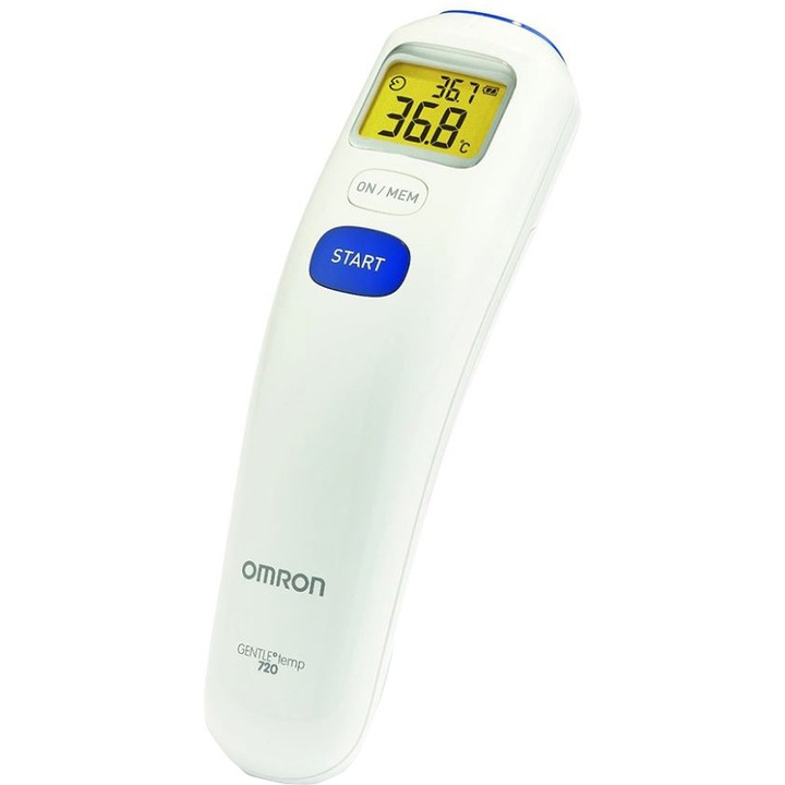 OMRON Gentle Temp MC 720 érintés nélküli homlokhőmérő 3 az 1-ben