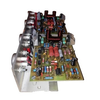 Modul amplificator profesional 2 x 100 W RMS finit cu radiator de aluminiu pentru difuzor 8 Ohmi Modul amplificator profesional 2 x 100 W RMS finit cu radiator de aluminiu pentru difuzor 8 Ohmi