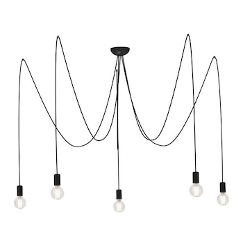 Lustra Spider black, Nowodvorski, 5xE27 Lustra Spider black, Nowodvorski, 5xE27