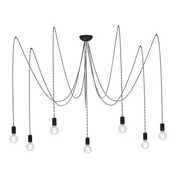 Lustra Spider gri, Nowodvorski, 7xE27 Lustra Spider gri, Nowodvorski, 7xE27