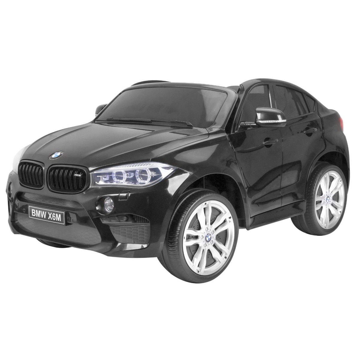 Masinuta electrica pentru copii BMW X6M (2168) XXL cu 2 locuri Negru