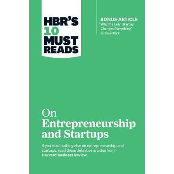 HBR's 10 Must Reads on Entrepreneurship and Startups (featur
