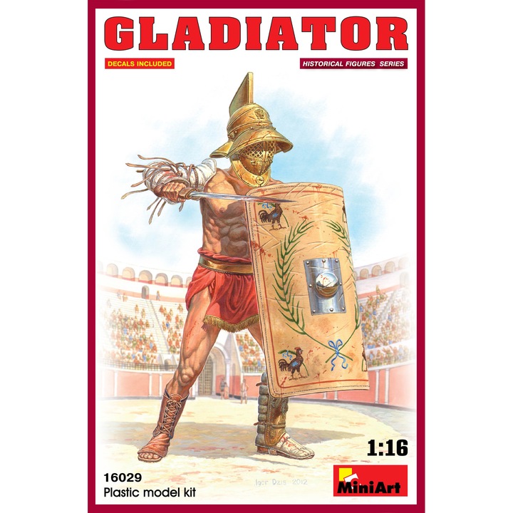 Военна фигура Исторически фигури Miniart Gladiator 1:16 Mini 16029