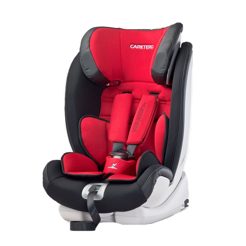 Scaun auto 9-36 Kg caretero VolanteFix VLN1-RO, Rosu