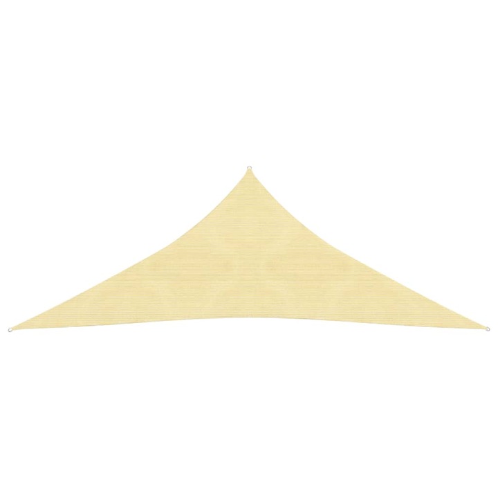 Сенник платно vidaXL, HDPE, 3,6x3,6x3,6 м, бежово