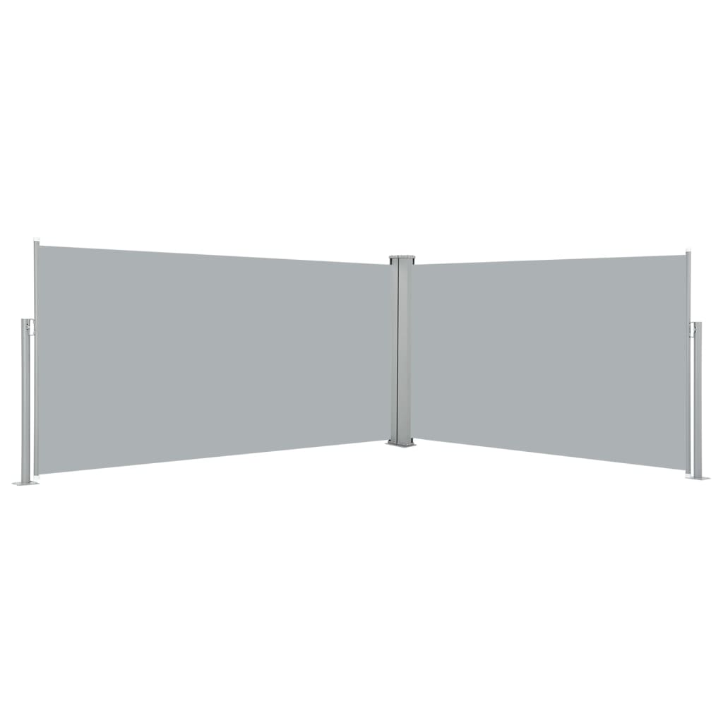 Copertina laterala retractabila, vidaXL, Tesatura, 160 x 600 cm, Gri