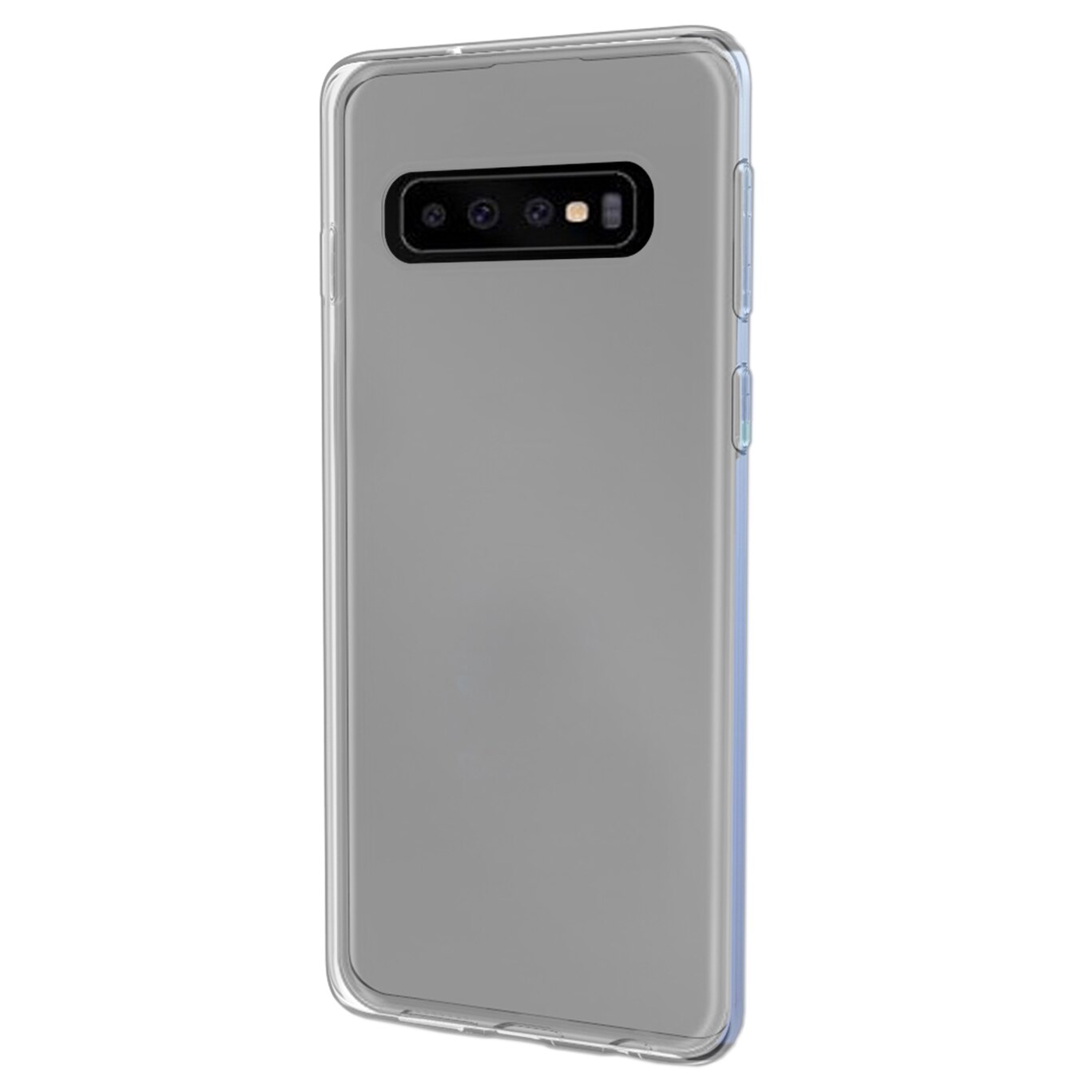 Husa de protectie Celly TPU pentru Samsung Galaxy S10 Plus, Transparent