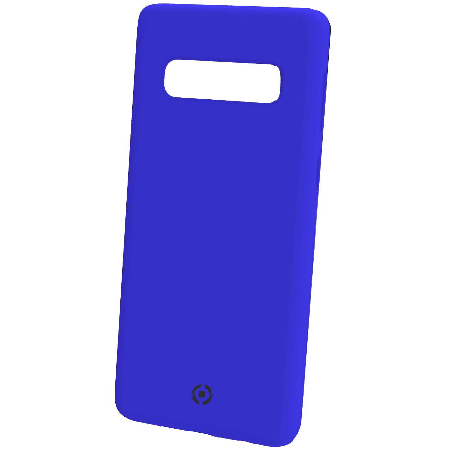 Husa de protectie Celly Feeling pentru Samsung Galaxy S10, Albastru