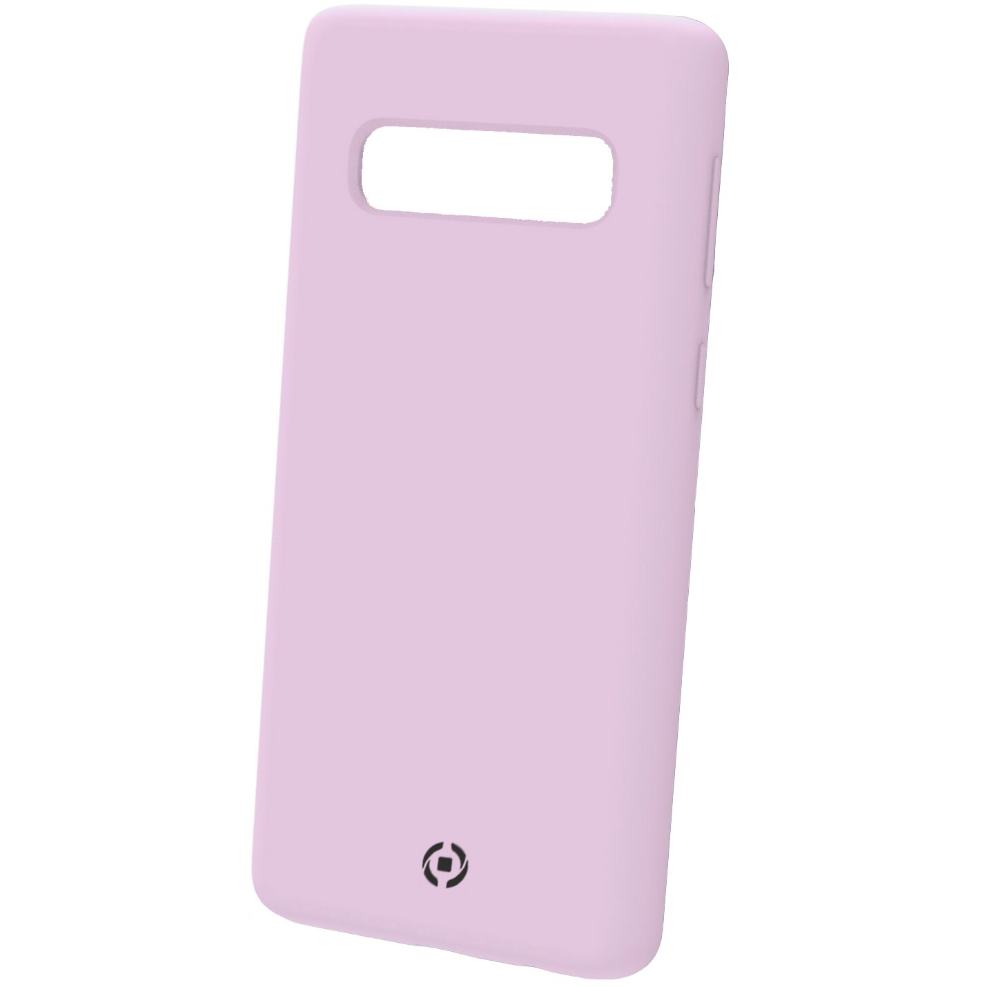 Husa de protectie Celly Feeling pentru Samsung Galaxy S10, Roz